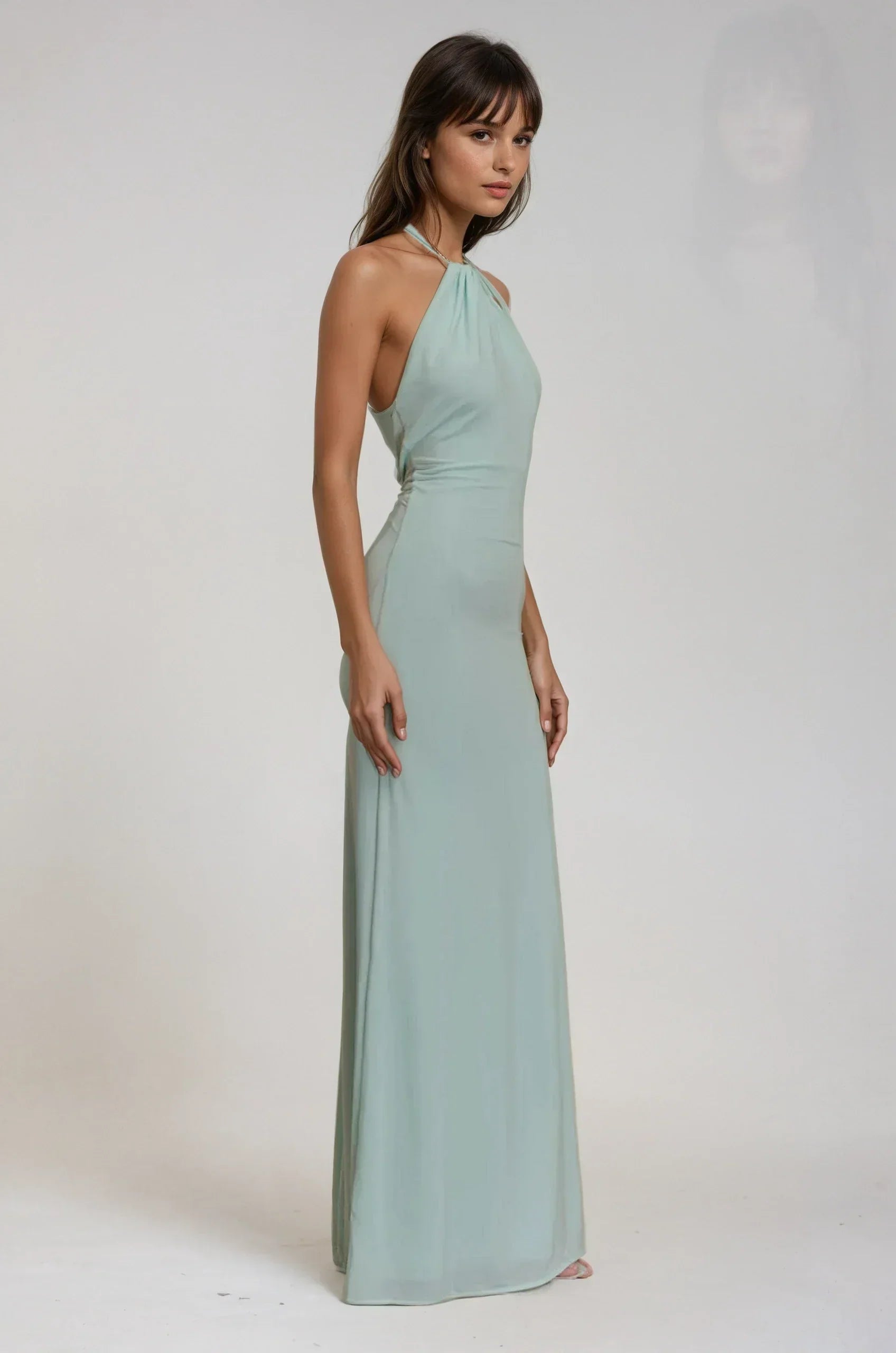 Halter Maxikleid