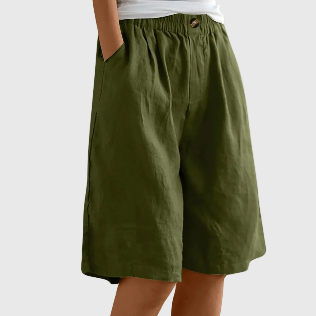 Luftige Shorts mit weitem Bein (1 kaufen, 1 GRATIS dazu)