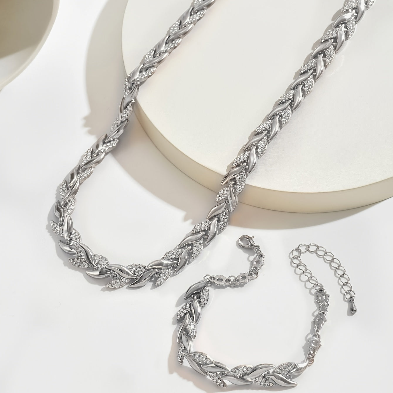 Kristall-Schmuckset