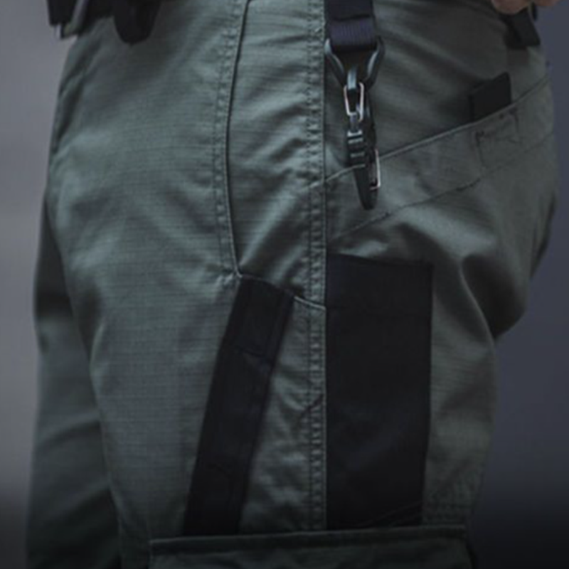 Outdoor-Camouflage-Trainingsshorts mit Mehrfachtaschen für Herren