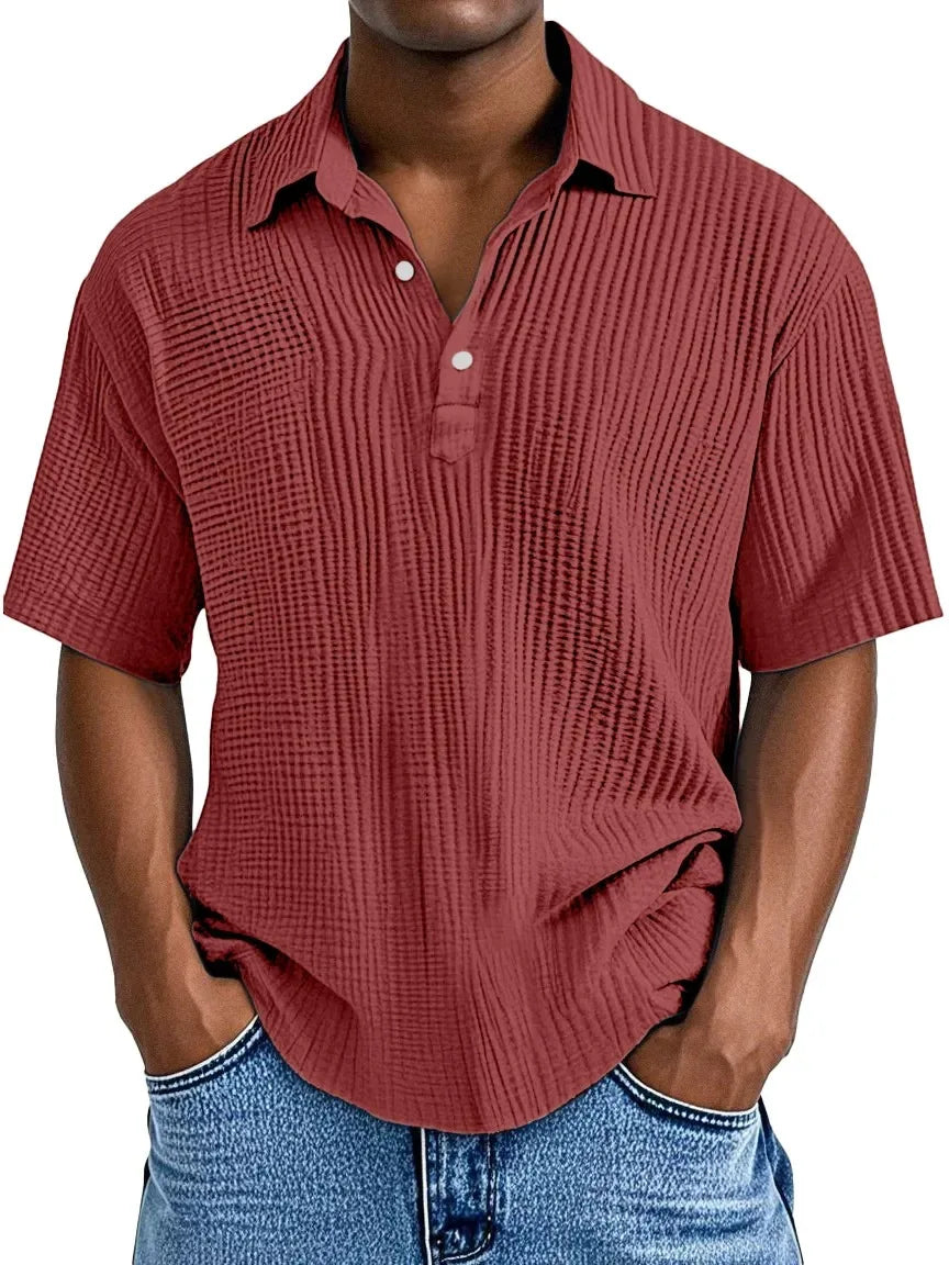 Retro-Sommerhemd für Herren (1 kaufen, 1 GRATIS dazu)