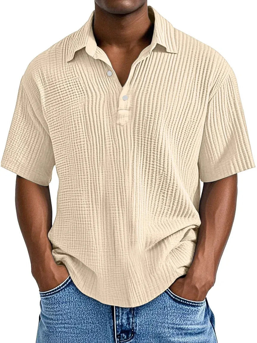 Retro-Sommerhemd für Herren (1 kaufen, 1 GRATIS dazu)