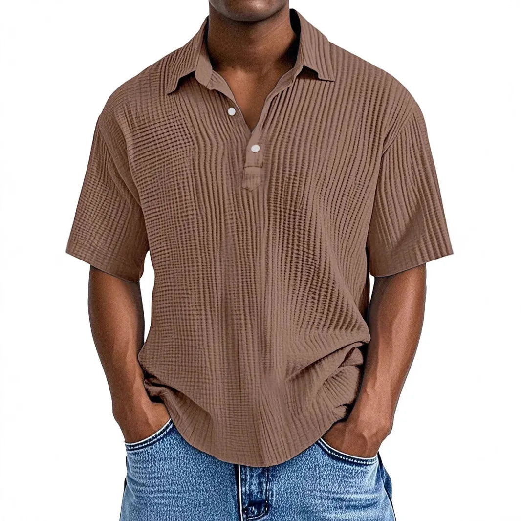 Retro-Sommerhemd für Herren (1 kaufen, 1 GRATIS dazu)