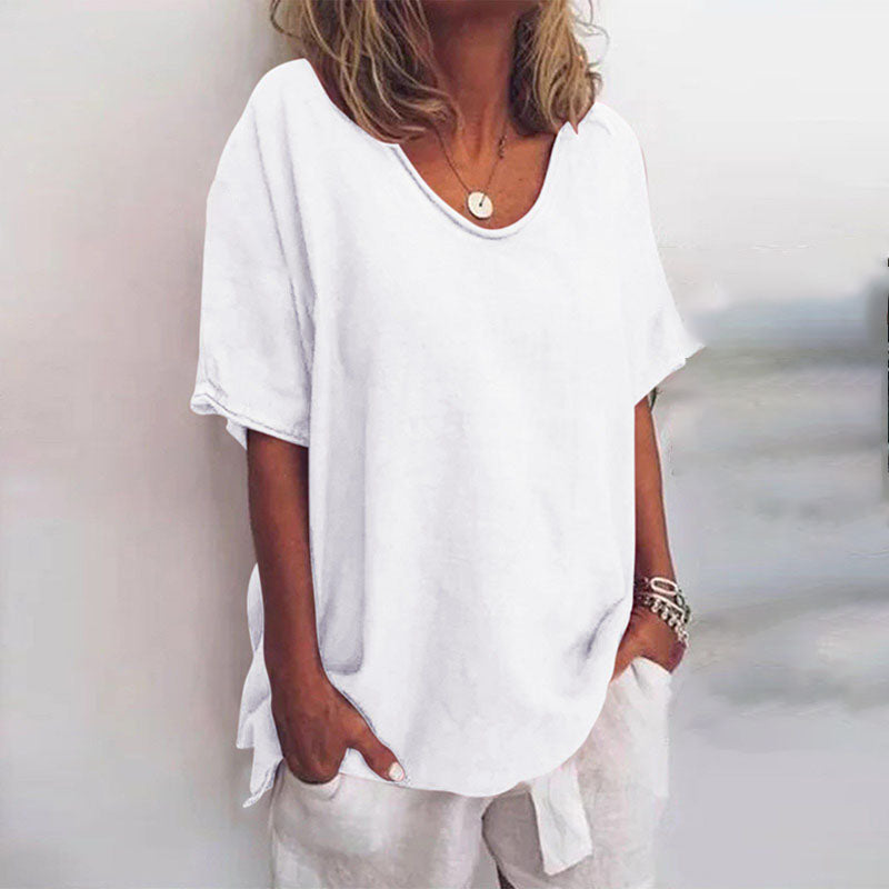 Lockeres Komfort-T-Shirt für Damen (1 Kaufen, 1 GRATIS dazu)
