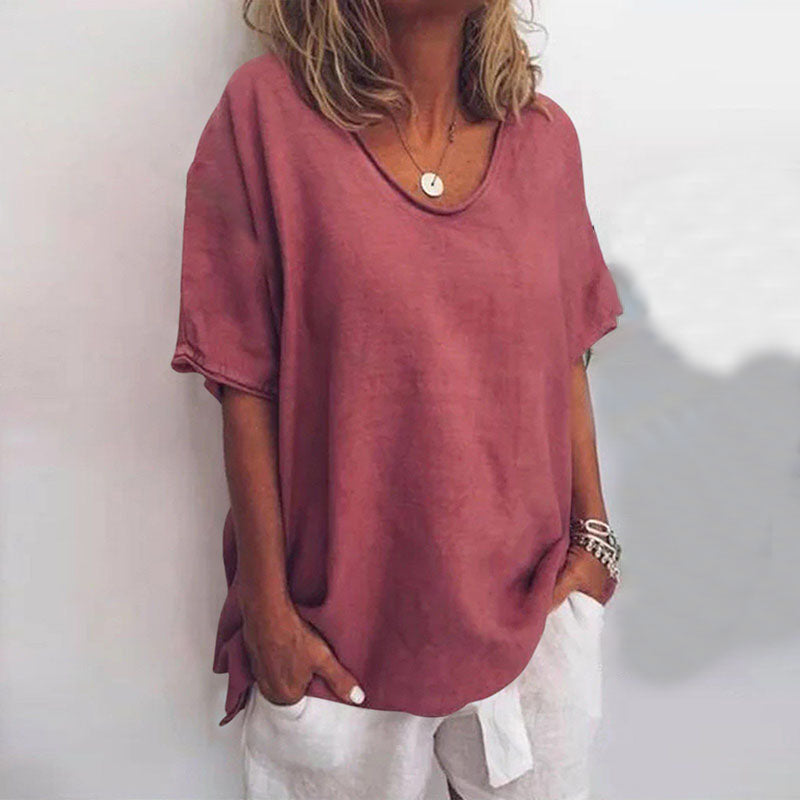 Lockeres Komfort-T-Shirt für Damen (1 Kaufen, 1 GRATIS dazu)