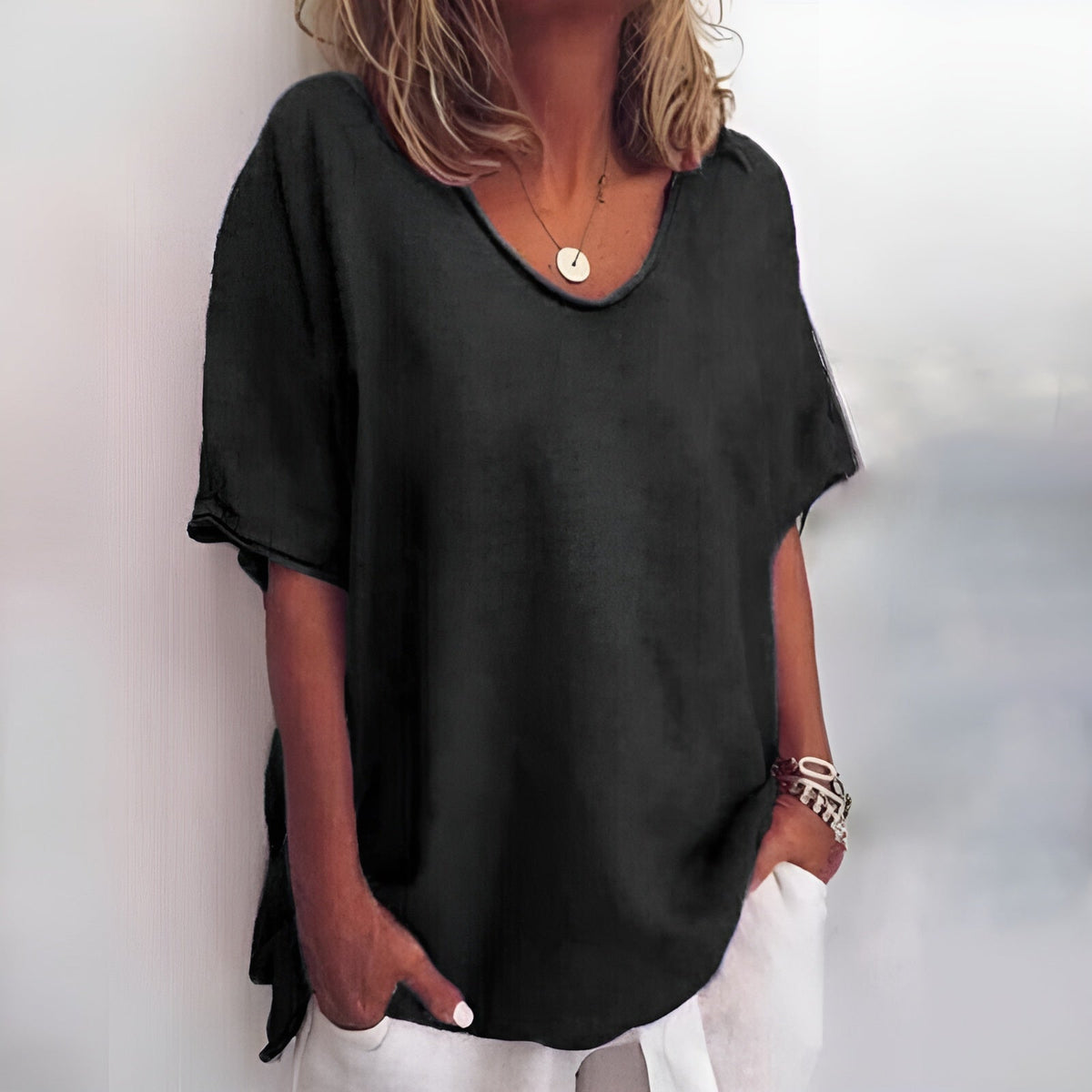 Lockeres Komfort-T-Shirt für Damen (1 Kaufen, 1 GRATIS dazu)