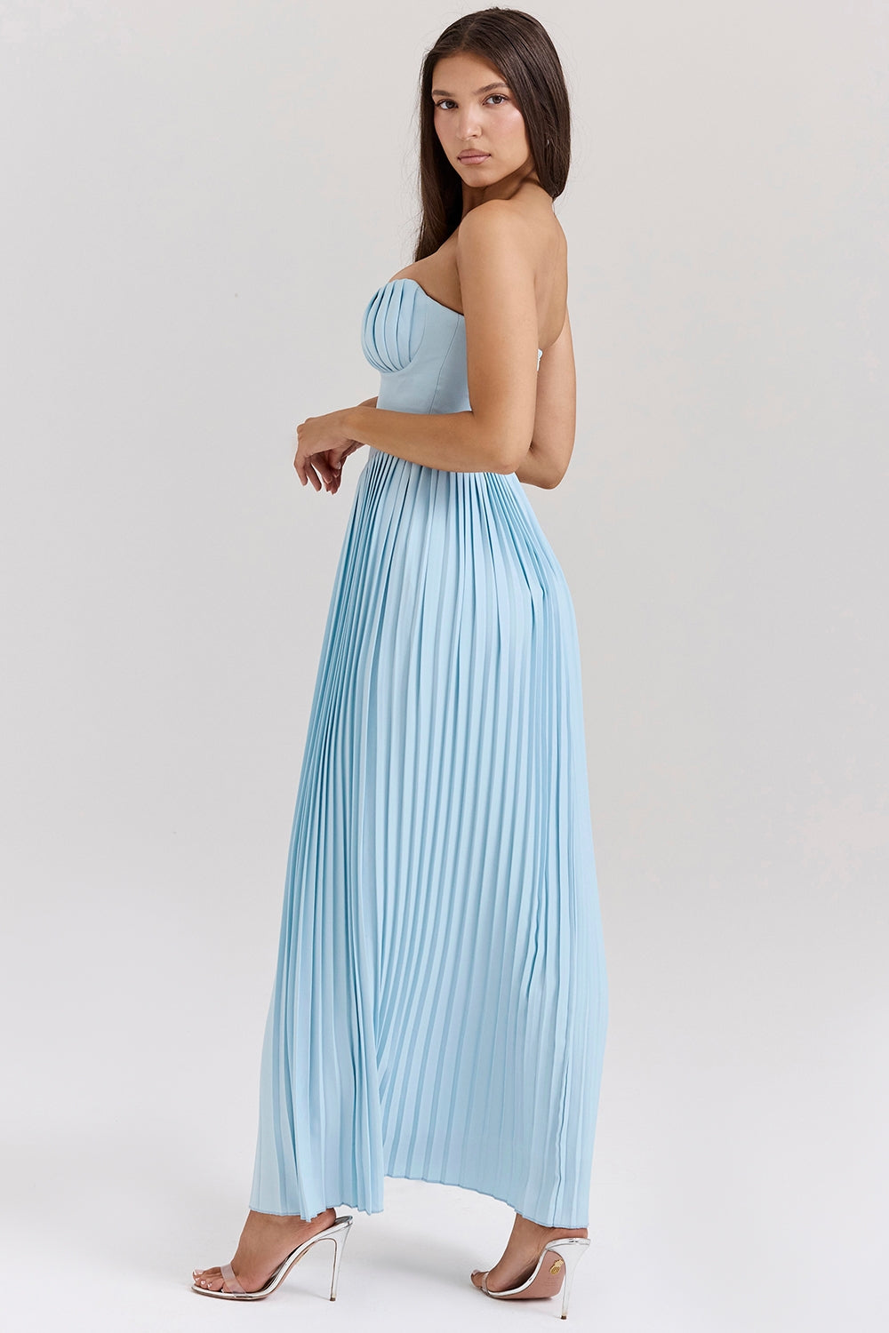 Luxuriöses Maxikleid mit Sanftem Fall