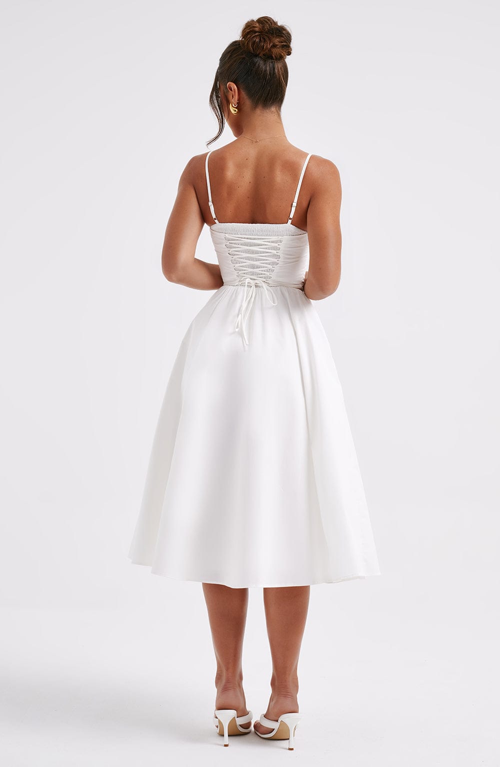 Elegantes Midi Kleid im Corset Stil