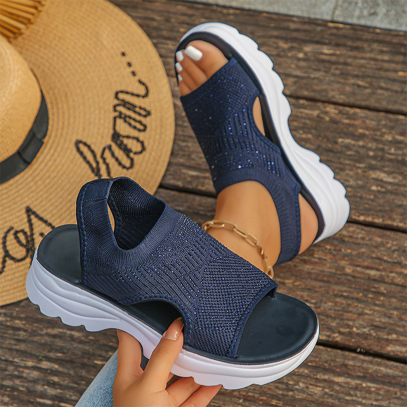 Atmungsaktive Mesh-Sandalen für Damen